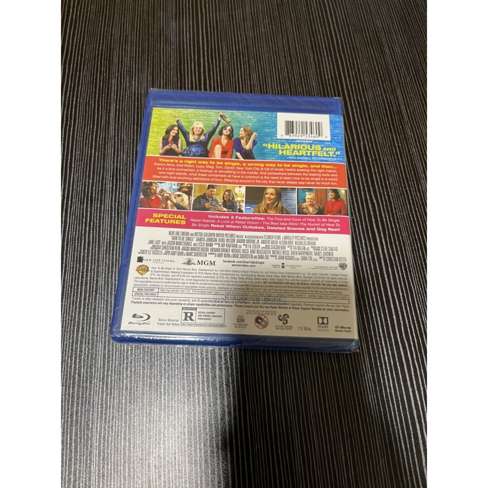 How to Be Single (Blu-ray Disc, 2016) - Picture 2 of 2